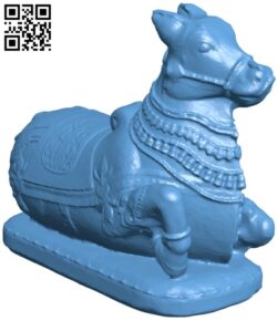 Nandi God Statue H010360 file stl free download 3D Model for CNC and 3d printer