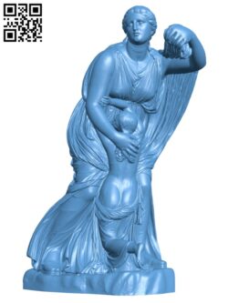 Niobe and her youngest daughter H010557 file stl free download 3D Model for CNC and 3d printer