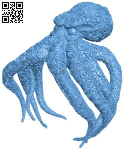 Octopus ring H010363 file stl free download 3D Model for CNC and 3d printer