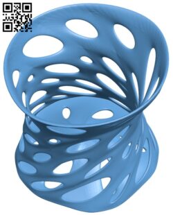 Orchid vase H010370 file stl free download 3D Model for CNC and 3d printer