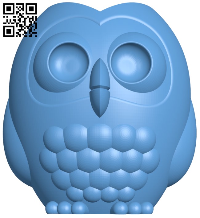 Owl buddy H010372 file stl free download 3D Model for CNC and 3d printer