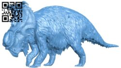 Pachyrhinosaurus walking – Dinosaur H010560 file stl free download 3D Model for CNC and 3d printer