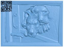 Painting of freedom for puppies T0002936 download free stl files 3d model for CNC wood carving