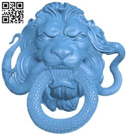 Pattern of lion and snake T0002849 download free stl files 3d model for CNC wood carving