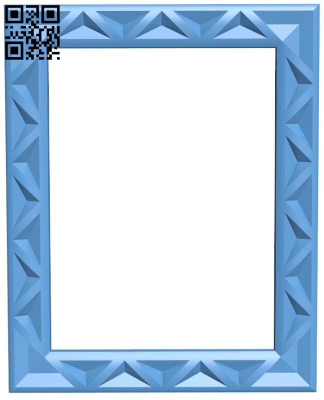 Picture frame or mirror T0002785 download free stl files 3d model for CNC wood carving