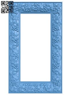 Picture frame or mirror T0002805 download free stl files 3d model for CNC wood carving