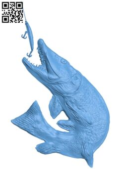 Pictures of hunting fish T0002859 download free stl files 3d model for CNC wood carving