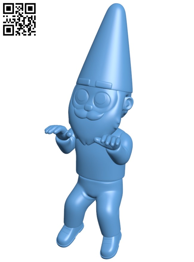 Potting Gnome H010380 file stl free download 3D Model for CNC and 3d printer