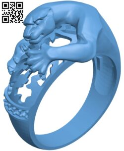 Ring Panthera H010640 file stl free download 3D Model for CNC and 3d printer