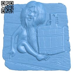 Sauna picture T0002707 download free stl files 3d model for CNC wood carving