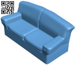Sofa H010391 file stl free download 3D Model for CNC and 3d printer