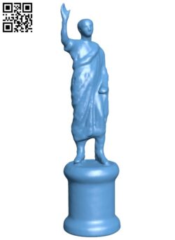 Statuette of a male figure H010507 file stl free download 3D Model for CNC and 3d printer