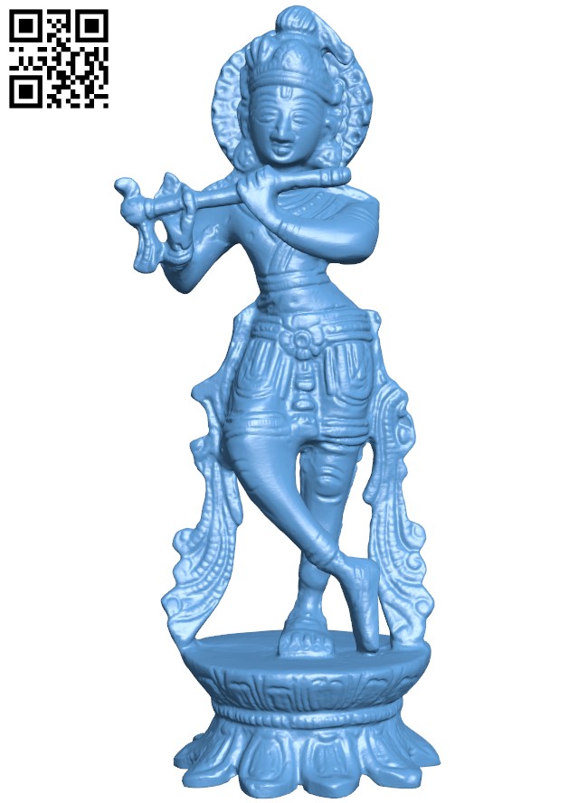 Symbolism of Krishna’s Flute H010397 file stl free download 3D Model for CNC and 3d printer