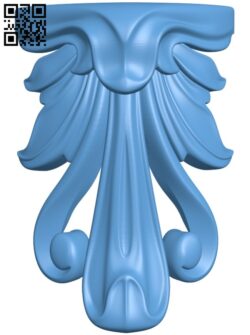 Top of the column T0002790 download free stl files 3d model for CNC wood carving