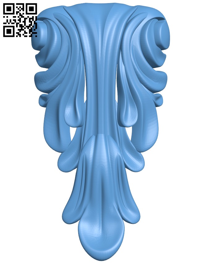 Top of the column T0002888 download free stl files 3d model for CNC wood carving