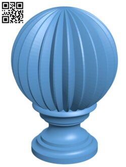 Top of the column T0002909 download free stl files 3d model for CNC wood carving