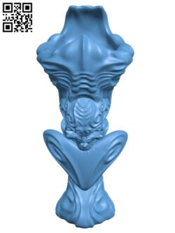 Valentine Vase H010425 file stl free download 3D Model for CNC and 3d printer