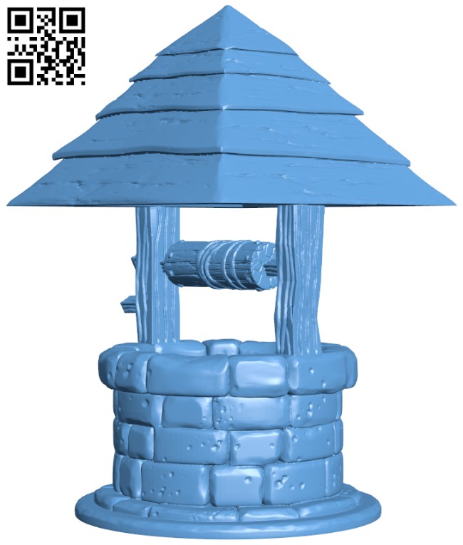Water well H010578 file stl free download 3D Model for CNC and 3d printer