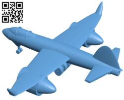 Airplane H010651 file stl free download 3D Model for CNC and 3d printer