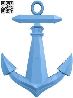 Anchor T0003071 download free stl files 3d model for CNC wood carving