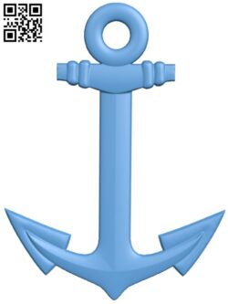 Anchor T0003072 download free stl files 3d model for CNC wood carving