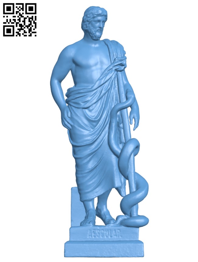 Asclepius H010671 file stl free download 3D Model for CNC and 3d printer