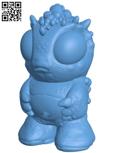 Baby Monster Orango H010942 file stl free download 3D Model for CNC and 3d printer