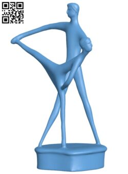 Ballerina in Warsaw, Poland H010753 file stl free download 3D Model for CNC and 3d printer