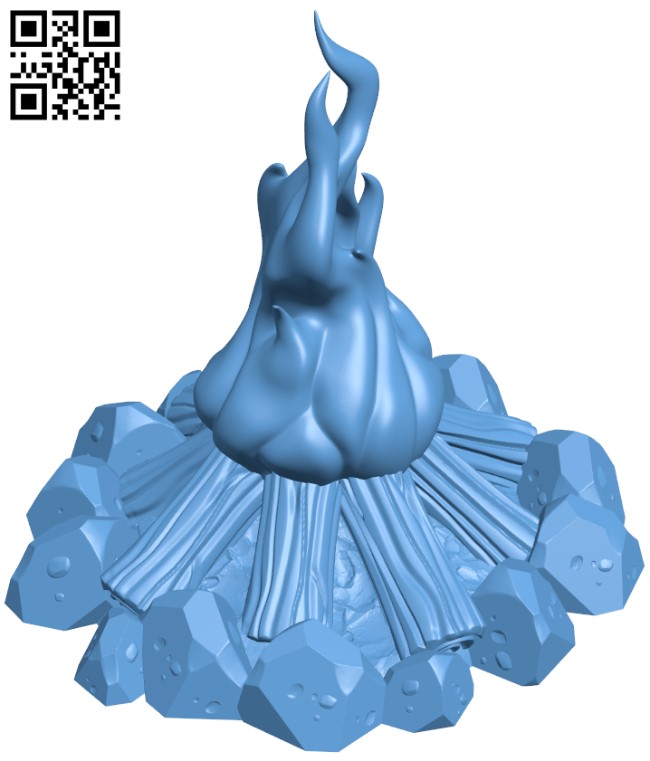 Bonfire H010760 file stl free download 3D Model for CNC and 3d printer