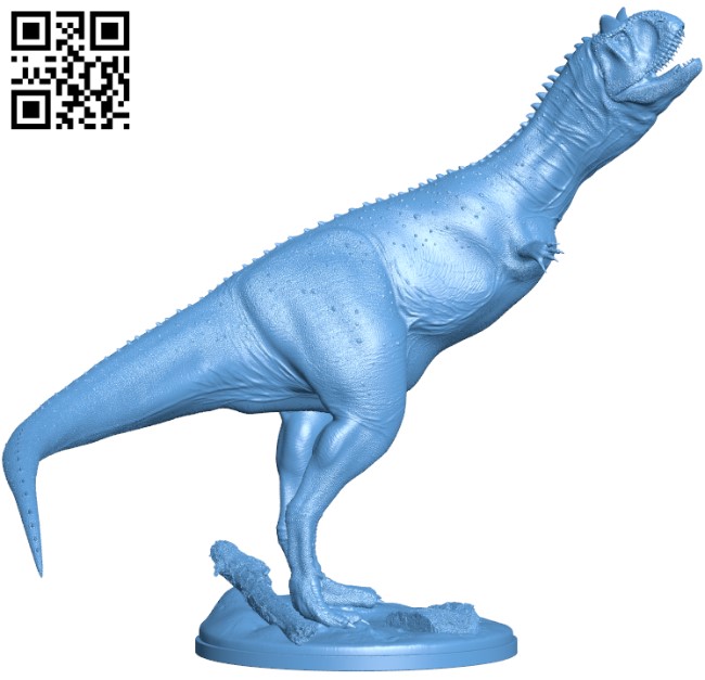 Carnotaurus courtship dance H010763 file stl free download 3D Model for CNC and 3d printer
