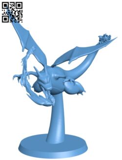 Charizard H010900 file stl free download 3D Model for CNC and 3d printer