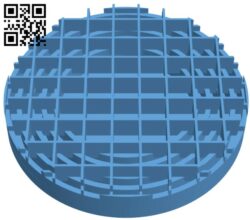Coaster for hot summer H010895 file stl free download 3D Model for CNC and 3d printer