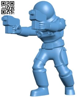Commando – Risk of Rain H010921 file stl free download 3D Model for CNC and 3d printer