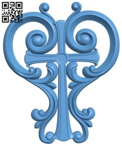 Cross pattern T0002975 download free stl files 3d model for CNC wood carving