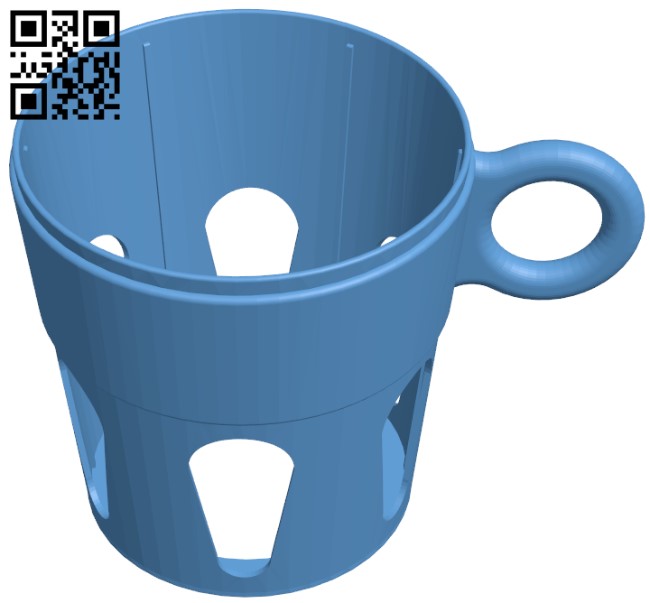 Cup holder H010896 file stl free download 3D Model for CNC and 3d printer