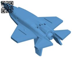 F-35 Lightning II – Airplane H010946 file stl free download 3D Model for CNC and 3d printer