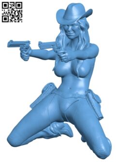 Female gunner H010677 file stl free download 3D Model for CNC and 3d printer