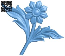 Flower pattern T0003076 download free stl files 3d model for CNC wood carving