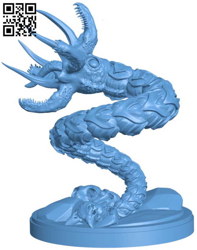 Frost worm para H010857 file stl free download 3D Model for CNC and 3d printer