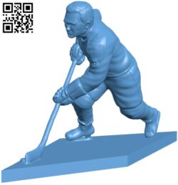 Hockey guy H010865 file stl free download 3D Model for CNC and 3d printer
