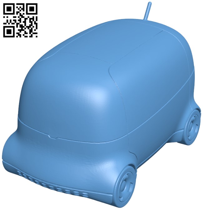 Honda Puyo Concept Car H010668 file stl free download 3D Model for CNC and 3d printer