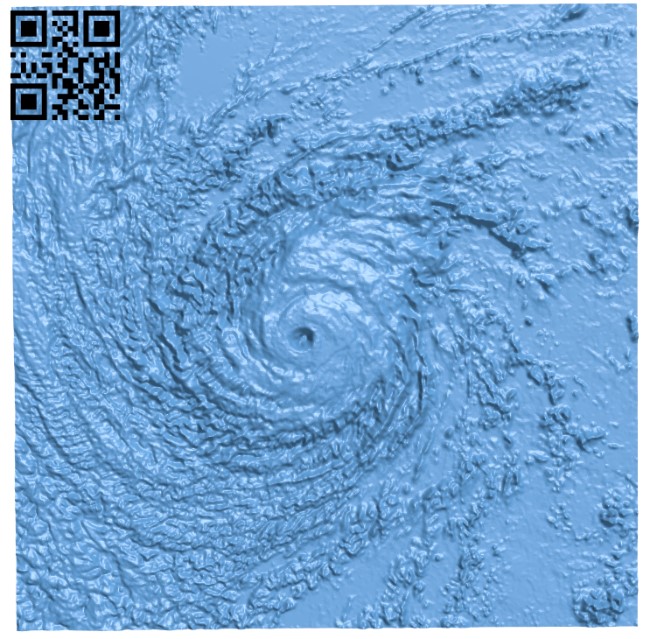 Hurricane Julio H010927 file stl free download 3D Model for CNC and 3d printer
