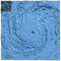 Hurricane Katrina H010928 file stl free download 3D Model for CNC and 3d printer
