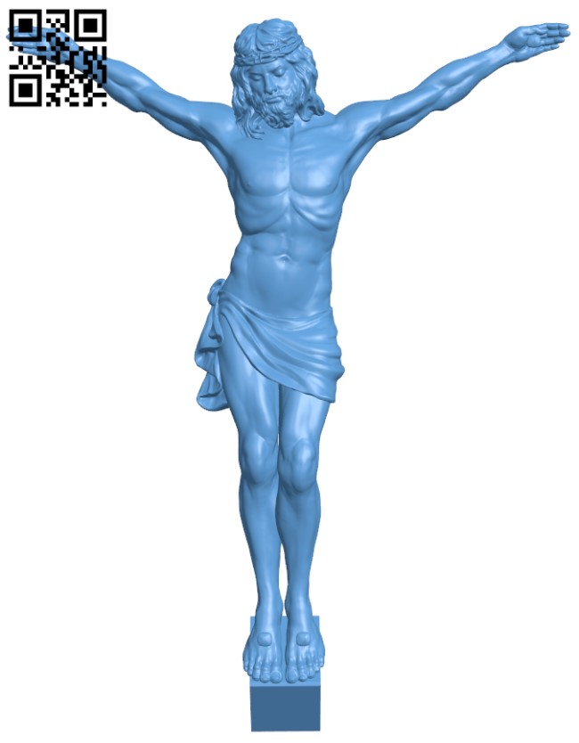 Jesus Christ H010685 file stl free download 3D Model for CNC and 3d printer