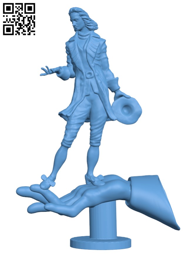 Jonathan Swift H010702 file stl free download 3D Model for CNC and 3d printer