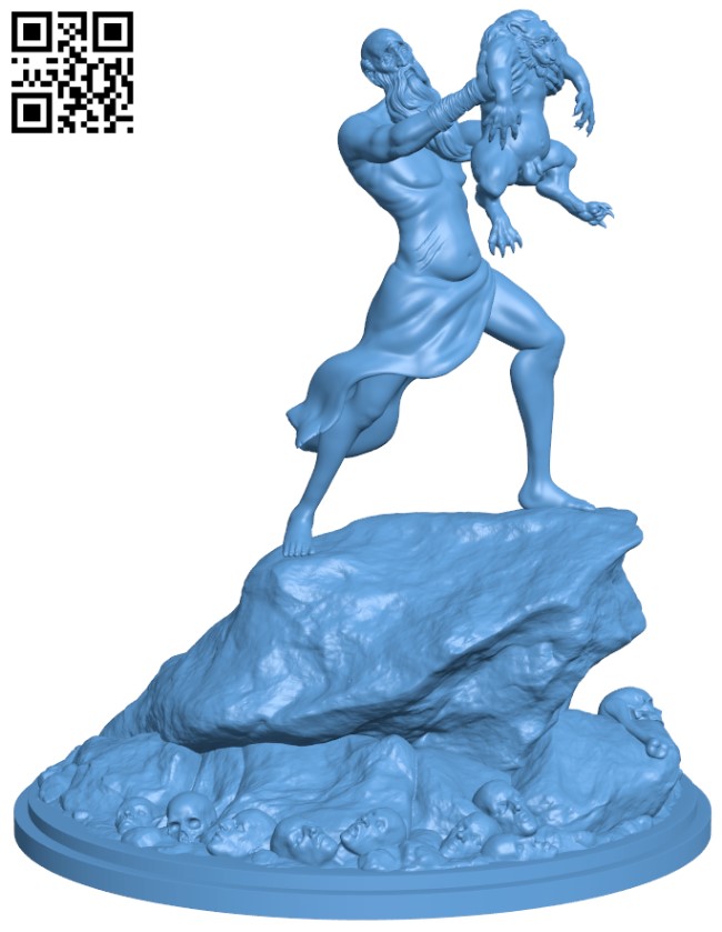 Kingdom Death - White Lion Cub H010919 file stl free download 3D Model for CNC and 3d printer