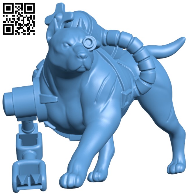 LIVIS Biostation Toxic Hound H010688 file stl free download 3D Model for CNC and 3d printer