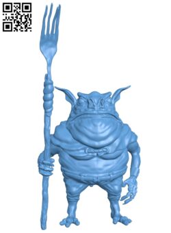 Land Goblin H010878 file stl free download 3D Model for CNC and 3d printer