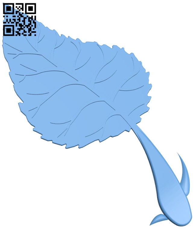 Leaf T0003173 download free stl files 3d model for CNC wood carving