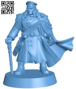 Lord General Of The Imperial Force H010880 file stl free download 3D Model for CNC and 3d printer